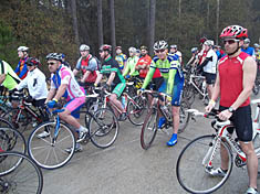 Humble Lions Club Bike Ride participants.