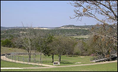 View at Kerrville Lions camp.