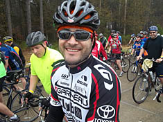 Humble Lions Club Bike Ride participants.